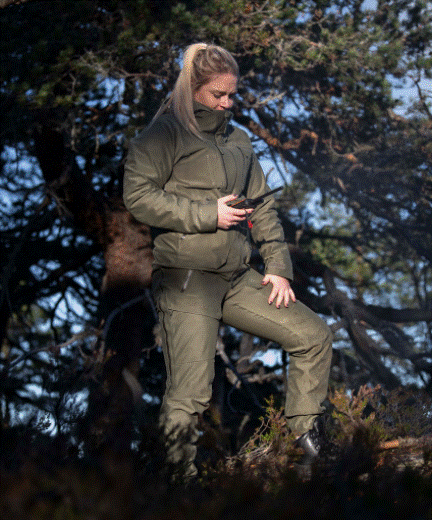  Bergans HOGNA 3 lags bukse Green Mud