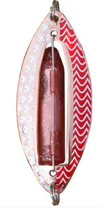 Hovedbilde Oves Ravdu 85mm Kobber/Hvit/R&oslash;d